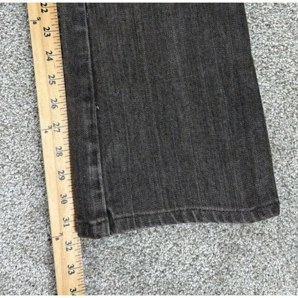 7 for All Mankind 'A' Pocket Jeans Womens‎ 28 Brown Flared Stretch Boho Festival - Picture 12 of 14